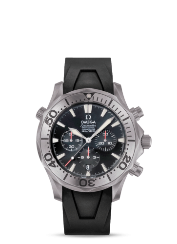 Omega Seamaster Diver 300M Automatic 41.5 Chronograph Titanium / Rubber